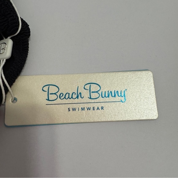 Beach Bunny Gillian High Waist Bikini Bottom XS Black NWT - Picture 5 of 8